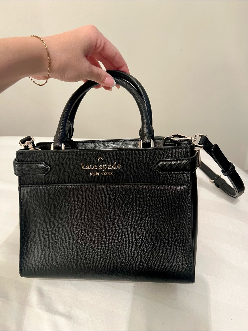 Kate Spade Black Leather Purse